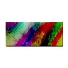 Colorful Abstract Paint Splats Background Cosmetic Storage Cases by Simbadda