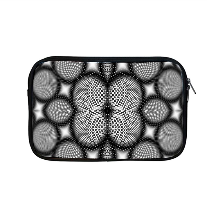 Mirror Of Black And White Fractal Texture Apple MacBook Pro 13  Zipper Case