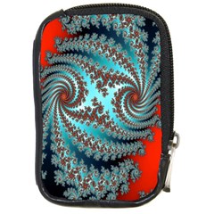 Digital Fractal Pattern Compact Camera Cases by Simbadda