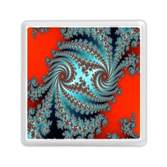 Digital Fractal Pattern Memory Card Reader (square)  by Simbadda