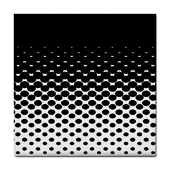 Halftone Gradient Pattern Tile Coasters by Simbadda