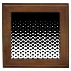 Halftone Gradient Pattern Framed Tiles by Simbadda