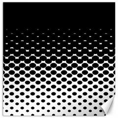 Halftone Gradient Pattern Canvas 16  X 16   by Simbadda