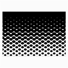 Halftone Gradient Pattern Large Glasses Cloth by Simbadda