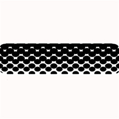 Halftone Gradient Pattern Large Bar Mats by Simbadda