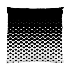 Halftone Gradient Pattern Standard Cushion Case (one Side) by Simbadda