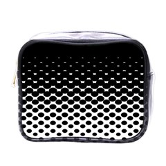 Halftone Gradient Pattern Mini Toiletries Bags by Simbadda