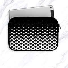 Halftone Gradient Pattern Apple Ipad Mini Zipper Cases by Simbadda