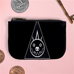 Abstract Pigs Triangle Mini Coin Purses Front