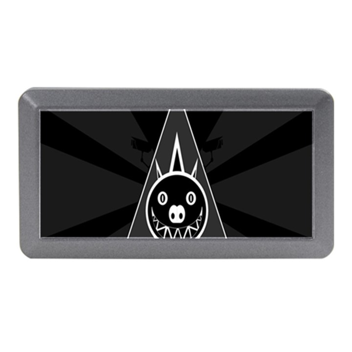 Abstract Pigs Triangle Memory Card Reader (Mini)