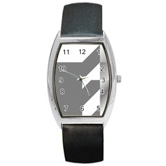 Gradient Base Barrel Style Metal Watch by Simbadda