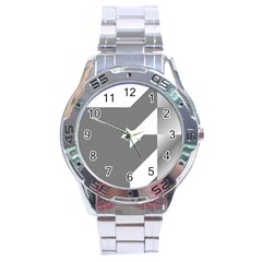 Gradient Base Stainless Steel Analogue Watch by Simbadda