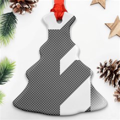 Gradient Base Christmas Tree Ornament (two Sides) by Simbadda