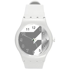 Gradient Base Round Plastic Sport Watch (m) by Simbadda