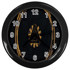 Geometry Interfaces Deus Ex Human Revolution Deus Ex Penrose Triangle Wall Clocks (black) by Simbadda