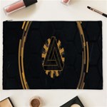 Geometry Interfaces Deus Ex Human Revolution Deus Ex Penrose Triangle Cosmetic Bag (XXL)  Front