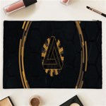 Geometry Interfaces Deus Ex Human Revolution Deus Ex Penrose Triangle Cosmetic Bag (XXL)  Back