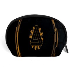 Geometry Interfaces Deus Ex Human Revolution Deus Ex Penrose Triangle Accessory Pouches (large)  by Simbadda