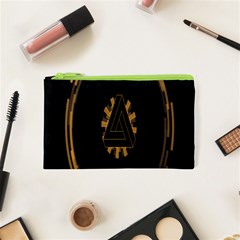 Geometry Interfaces Deus Ex Human Revolution Deus Ex Penrose Triangle Cosmetic Bag (xs) by Simbadda