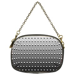 Gradient Oval Pattern Chain Purses (one Side)  by Simbadda