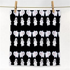 Cute Ghost Pattern Face Towel by Simbadda