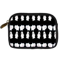 Cute Ghost Pattern Digital Camera Cases by Simbadda