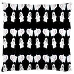 Cute Ghost Pattern Large Flano Cushion Case (Two Sides) Front