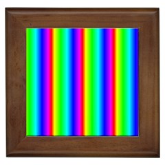 Rainbow Gradient Framed Tiles by Simbadda