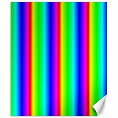 Rainbow Gradient Canvas 20  X 24   by Simbadda