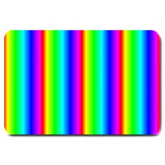 Rainbow Gradient Large Doormat  by Simbadda