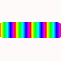 Rainbow Gradient Large Bar Mats by Simbadda