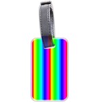 Rainbow Gradient Luggage Tags (Two Sides) Back