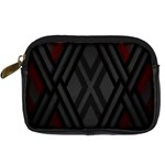 Abstract Dark Simple Red Digital Camera Cases Front