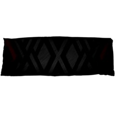 Abstract Dark Simple Red Body Pillow Case Dakimakura (two Sides) by Simbadda