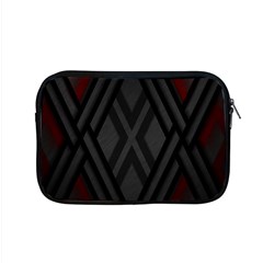 Abstract Dark Simple Red Apple Macbook Pro 15  Zipper Case by Simbadda