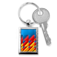 Gradient Map Filter Pack Table Key Chains (rectangle)  by Simbadda