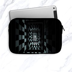 Optical Illusion Square Abstract Geometry Apple Ipad Mini Zipper Cases by Simbadda