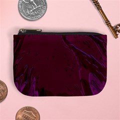 Abstract Purple Pattern Mini Coin Purses by Simbadda