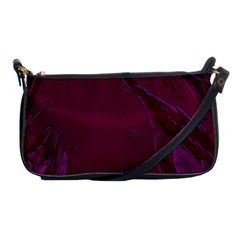 Abstract Purple Pattern Shoulder Clutch Bags by Simbadda