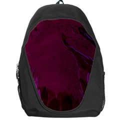 Abstract Purple Pattern Backpack Bag by Simbadda