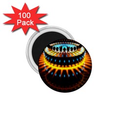 Abstract Led Lights 1 75  Magnets (100 Pack)  by Simbadda