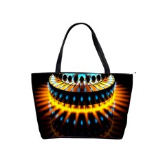 Abstract Led Lights Shoulder Handbags by Simbadda