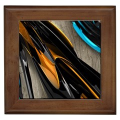 Abstract 3d Framed Tiles by Simbadda