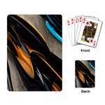 Abstract 3d Playing Card Back