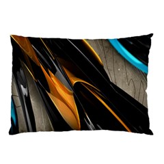 Abstract 3d Pillow Case by Simbadda