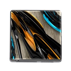 Abstract 3d Memory Card Reader (Square)