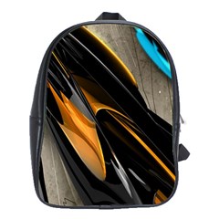 Abstract 3d School Bags (XL) 