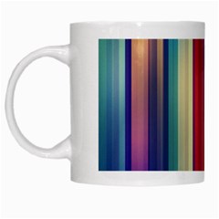 Texture Lines Vertical Lines White Mugs