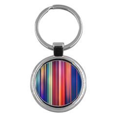 Texture Lines Vertical Lines Key Chains (Round) 