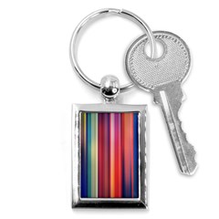 Texture Lines Vertical Lines Key Chains (Rectangle) 